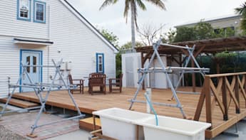 器材・洗濯干し場